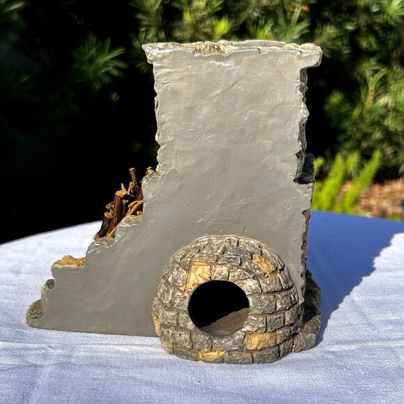 Retired 1998 Fontanini Lighted Fireplace 94802 Village Heirloom Nativity40 - Picture 8 of 15